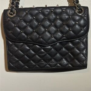 Rebecca Minkoff Black Quilted Crossbody Bag